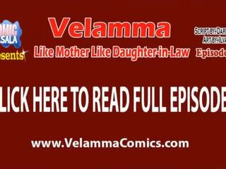 Velamma episode 91 - som mother&comma; som daughter-in-law