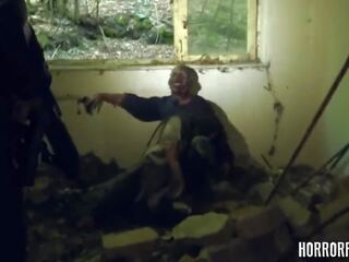 Belgia horrorporn zombi rumah video, resolusi tinggi dewasa klip 23