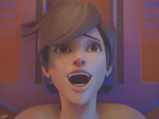 Tracer is Tickled in Dva's Arcade, Free dirty video 5b | xHamster