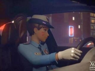 Overwatch policía oficial d va, gratis policía mobile hd sexo presilla ab | xhamster