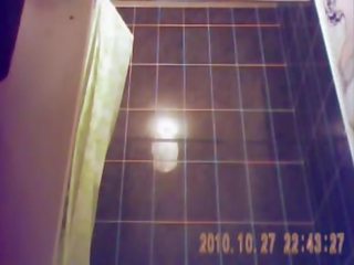 Şpion kamera at duş - 23yo mademoiselle