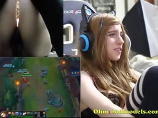 Gamergirl การเล่น league ของ ตำนาน